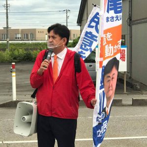 【街宣】あいの風鉄道水橋駅から